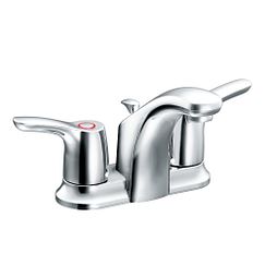 Baystone Chrome Two Handle Bathroom Faucet